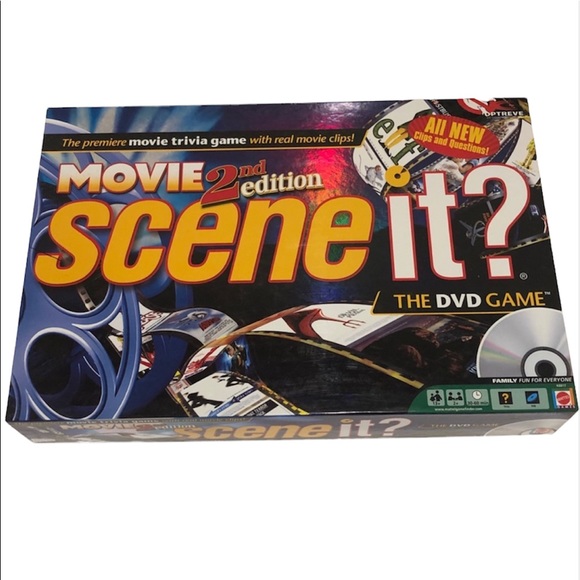 Scene It Games Movie Scene It 2nd Edition Dvd Board Game Poshmark
